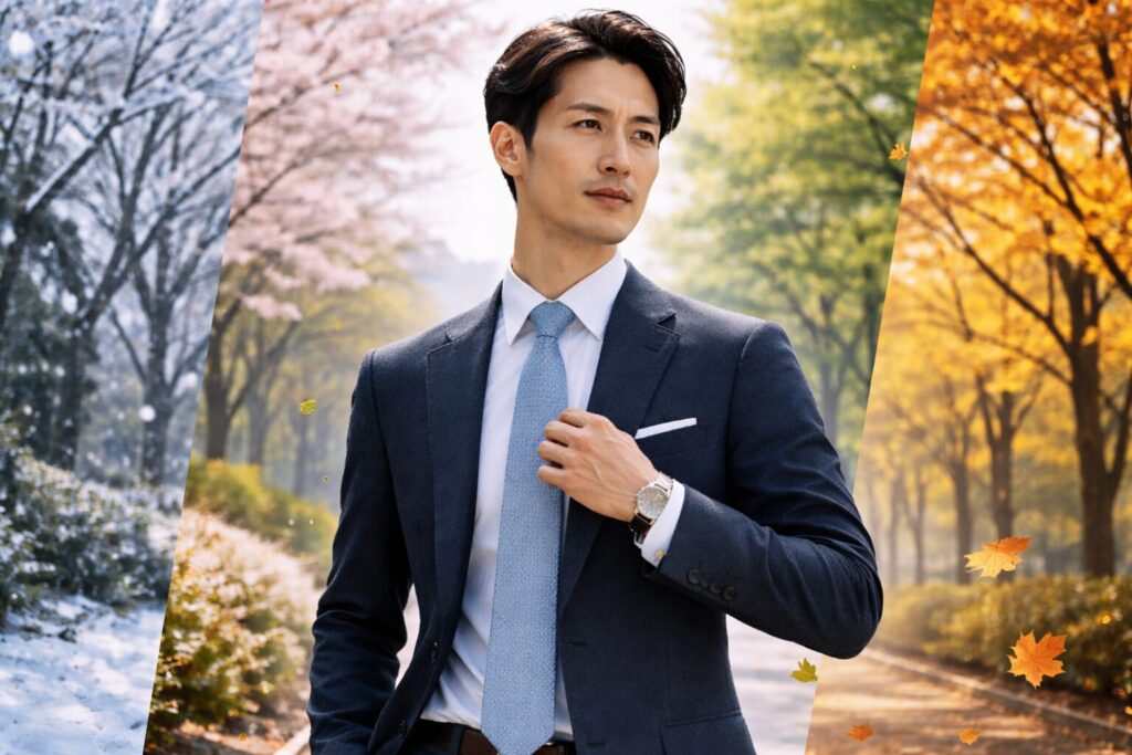 オールシーズンスーツの使い方