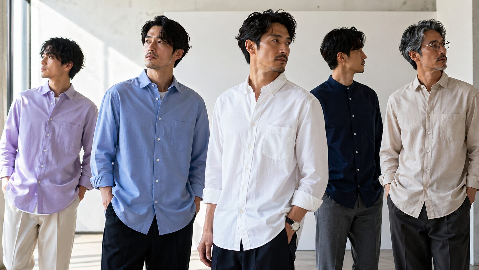 カジュアルシャツのメンズブランド完全ガイド年代別と選び方