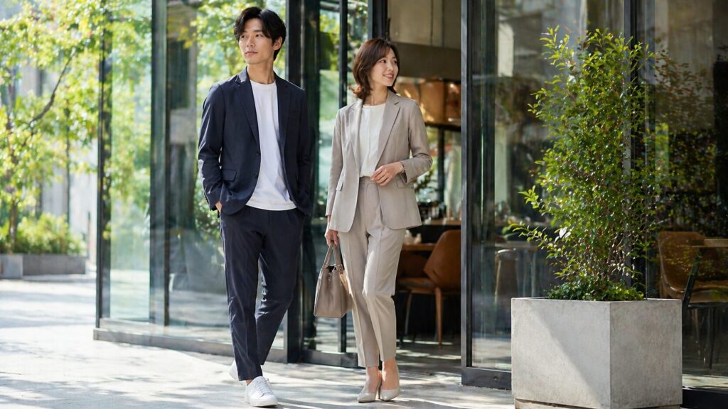 カジュアルスーツの意味と定義