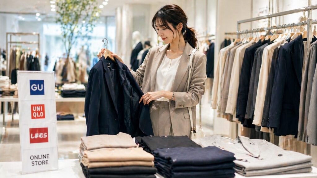 カジュアルスーツレディースどこで買う安い店比較