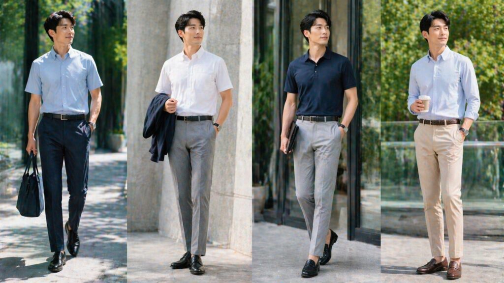 クールビズ 夏の着こなし