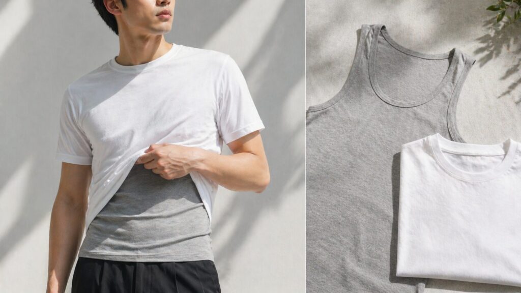 グレーインナーも有効