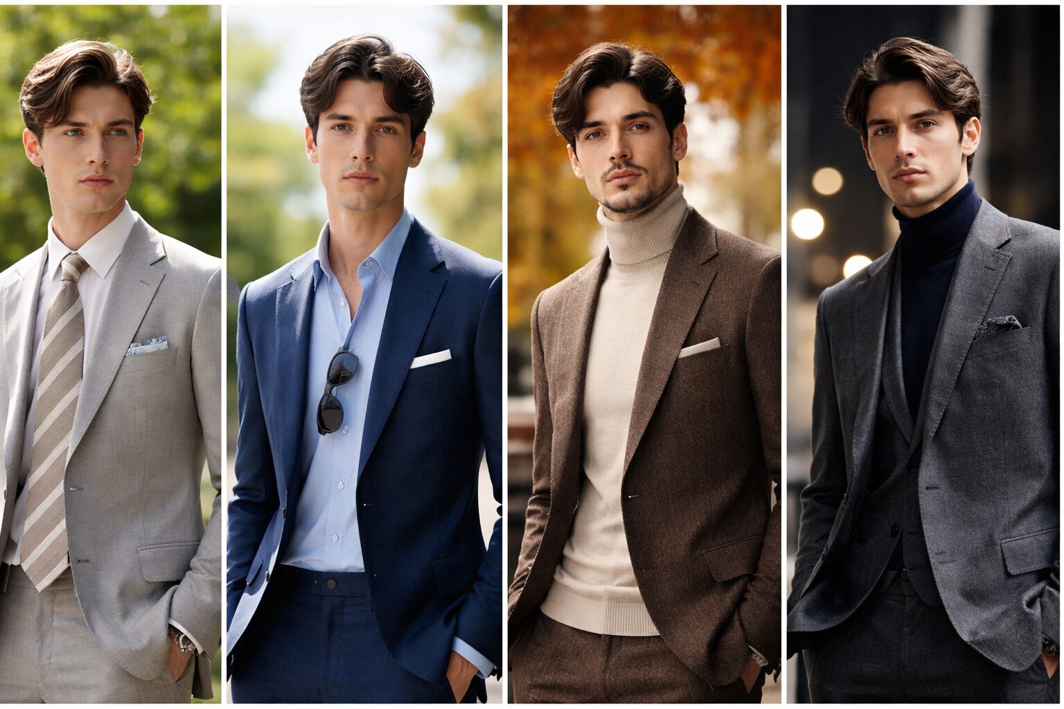 スーツの春夏秋冬の違いを徹底解説 選び方と見分け方