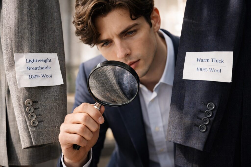 スーツの見分け方のコツ