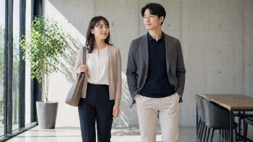 スーツ以外で好印象を作る