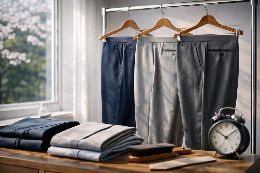 ズボンだけ出す頻度