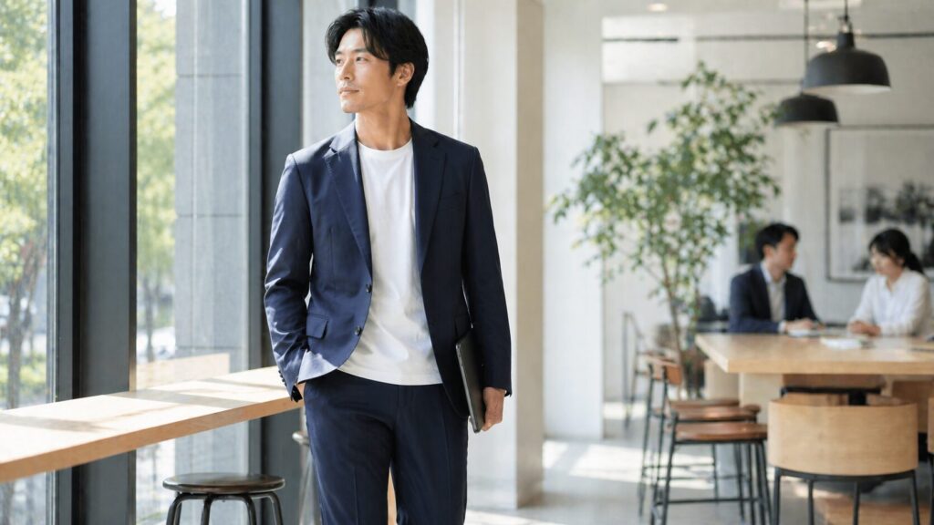 ビジネスカジュアル対応