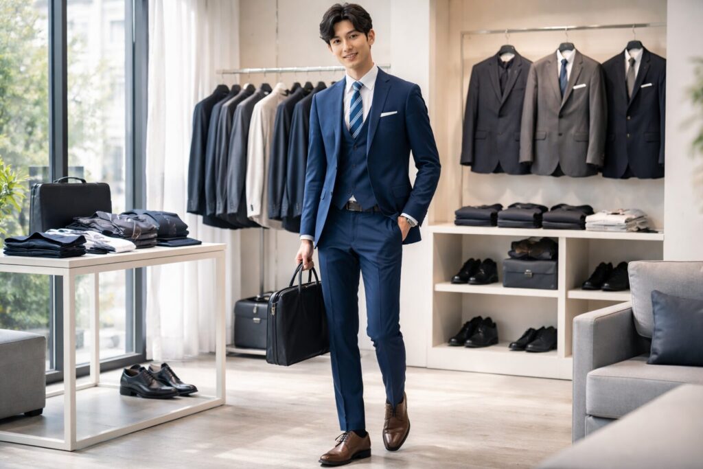 メンズスーツの価格帯