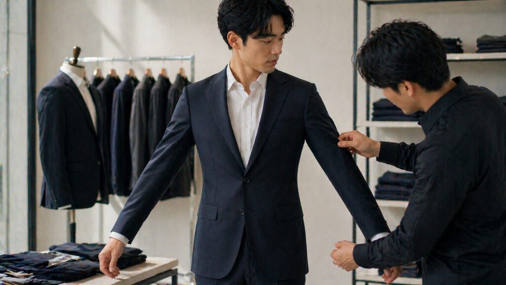 ユニクロスーツオーダーメイドサイズ感の特徴