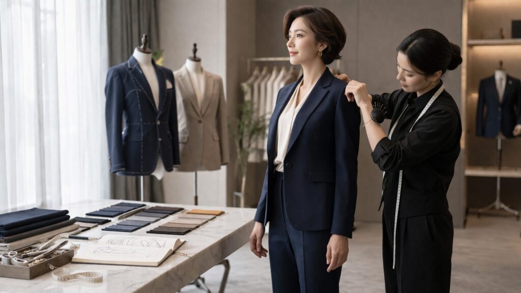 レディースのオーダースーツブランド