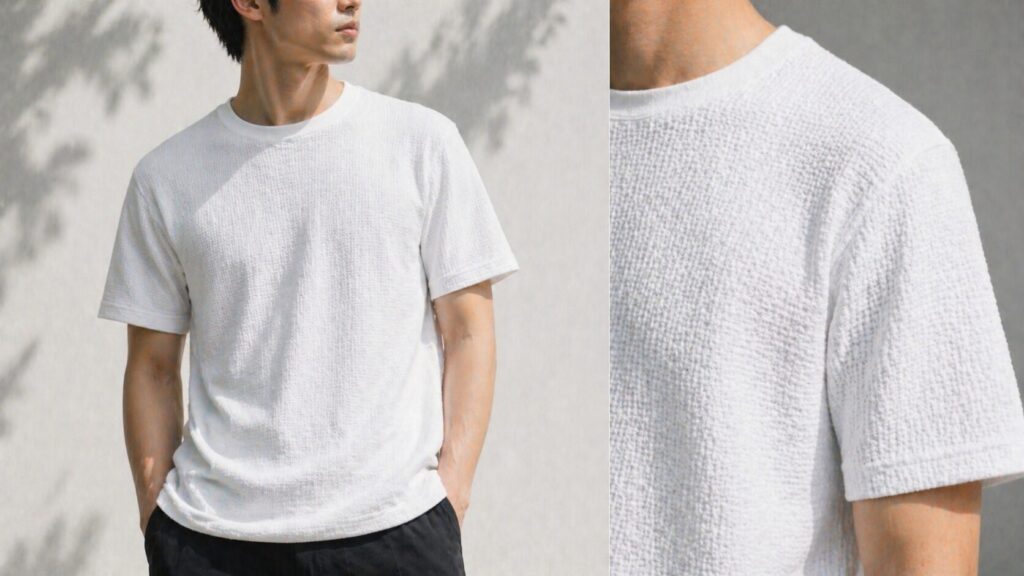 ワッフル生地を選ぶ