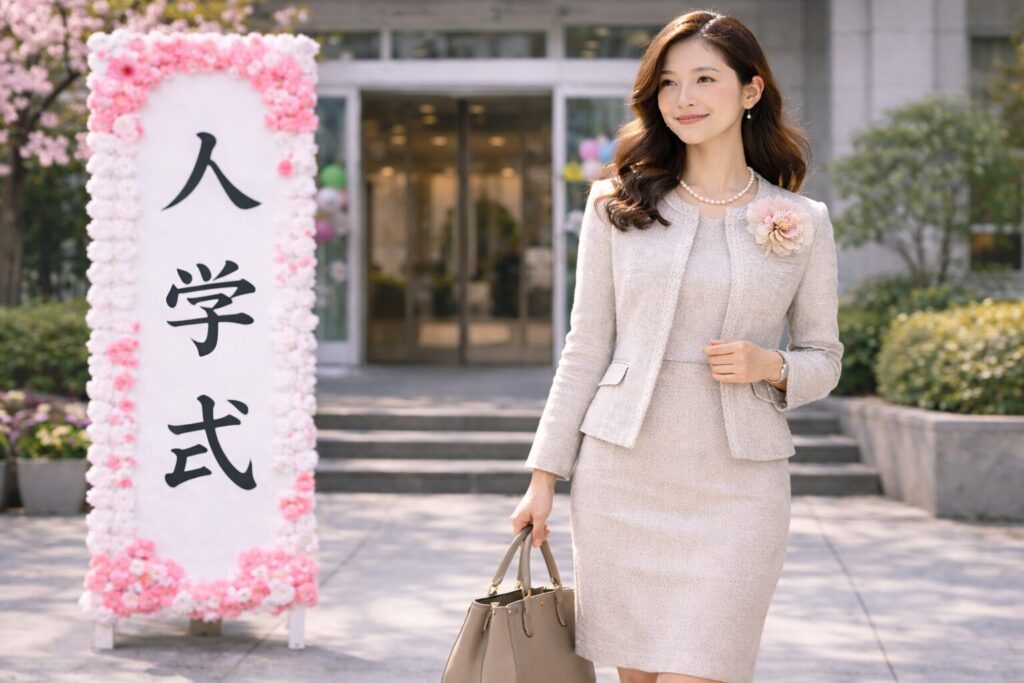 入学式や卒業式にも使える