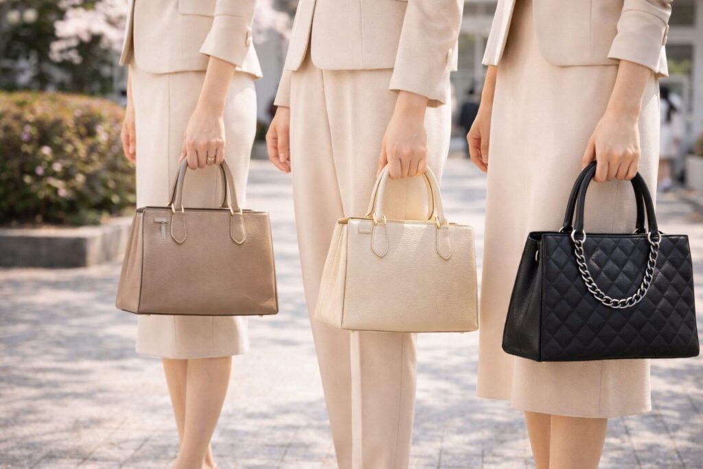 入学式バッグの合わせ方