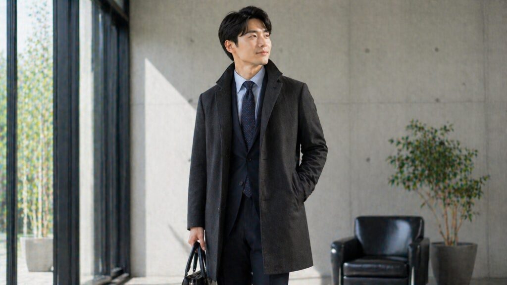 冬のコートマナー