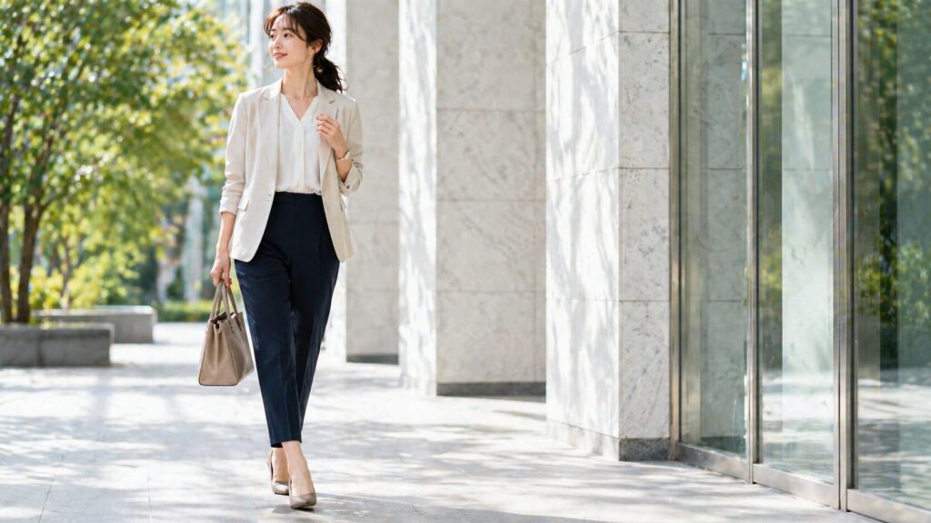 夏の通勤靴レディース向け