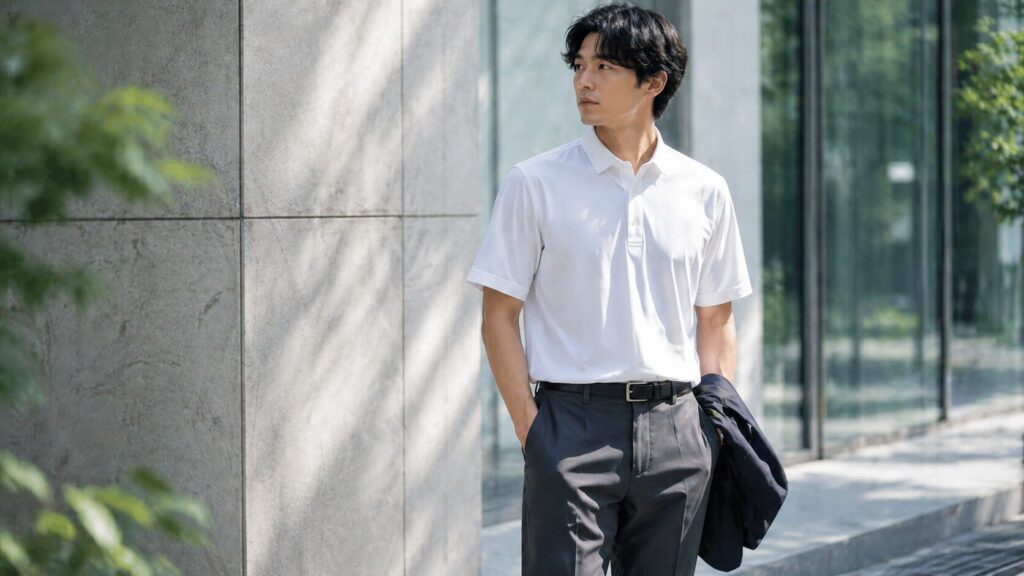 夏コーデで押さえる清潔感