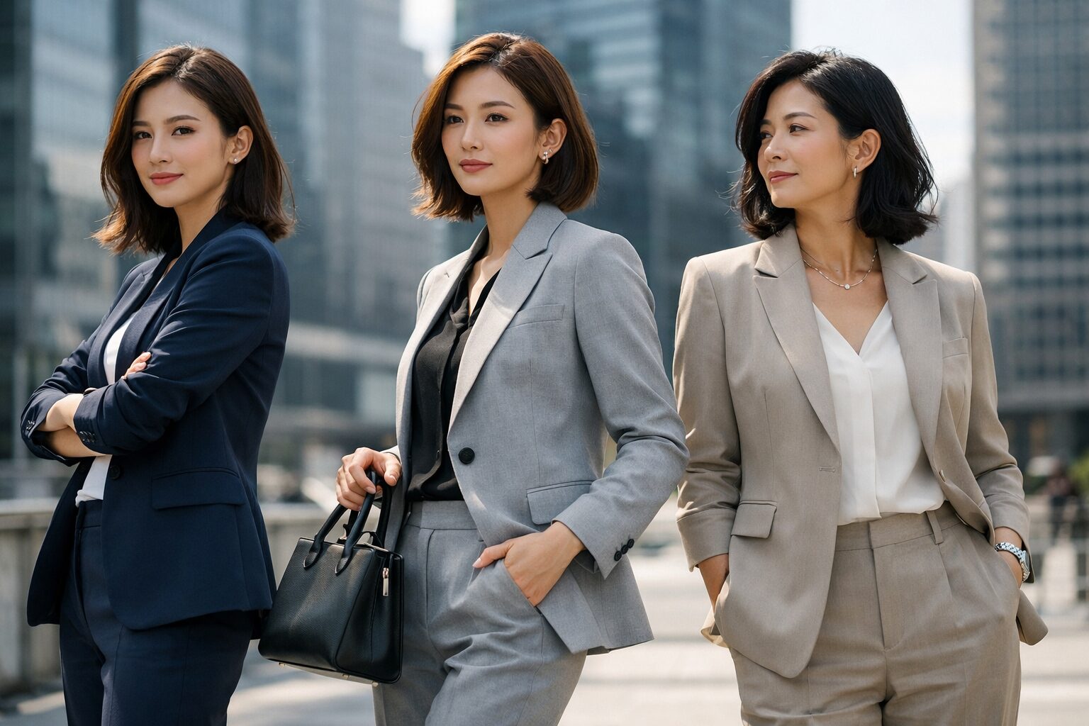 女性のスーツでかっこいいブランド厳選と年代別解説