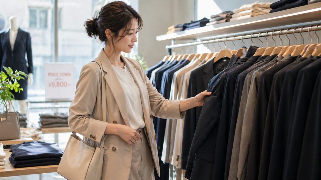 安いレディーススーツの探し方