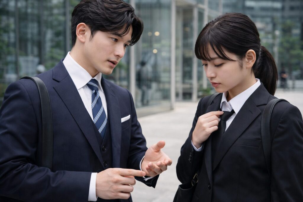 就活で着る際の注意