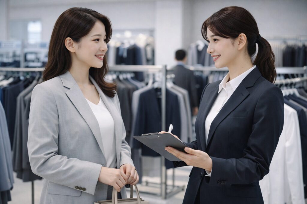 店舗の接客対応はどう？