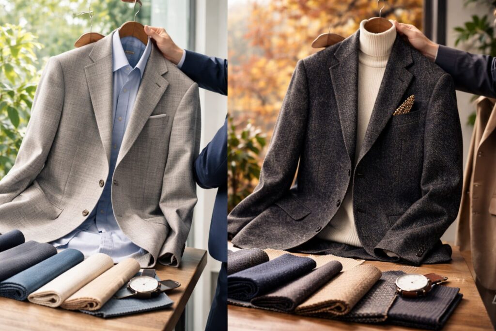 春夏と秋冬の見分け方