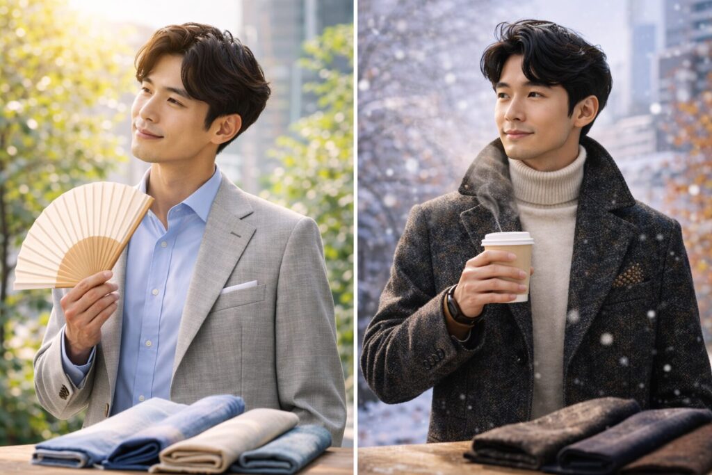 春夏と秋冬はどっちが快適