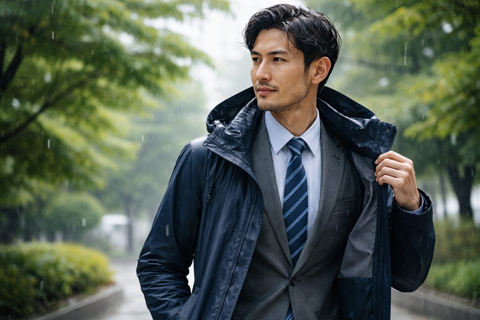 梅雨のレインコートが暑い原因と快適対策を徹底解説