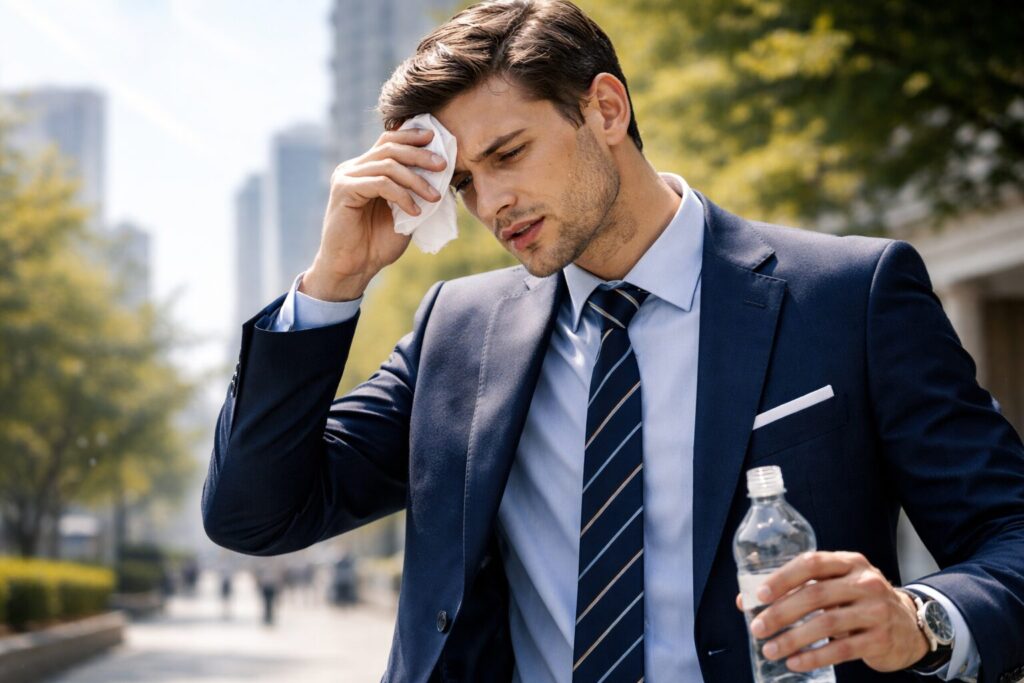 汗抜きが必要な時期