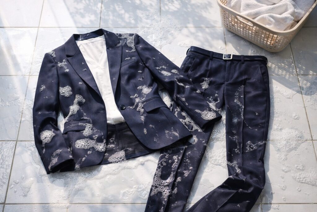 洗えるスーツの利点