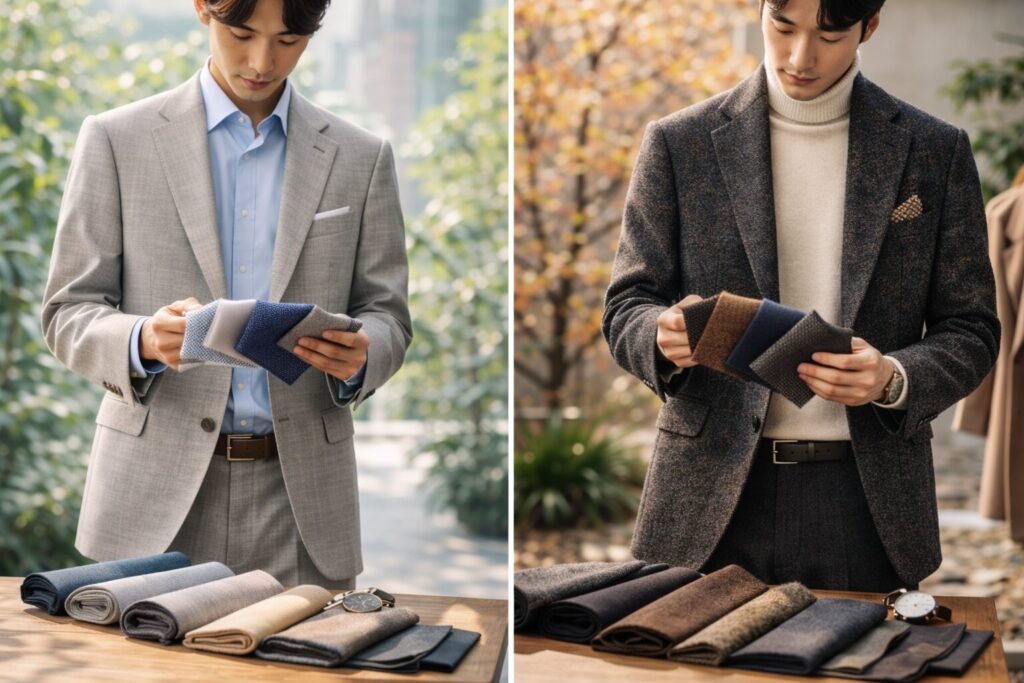 生地や色の選び方