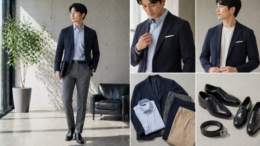 男性のジャケパンの選び方