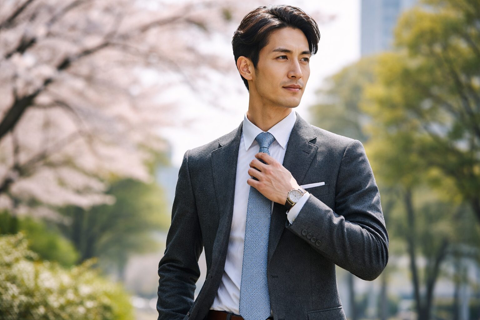 秋冬スーツを春に着るのはいつまで？気温別の判断基準と対策