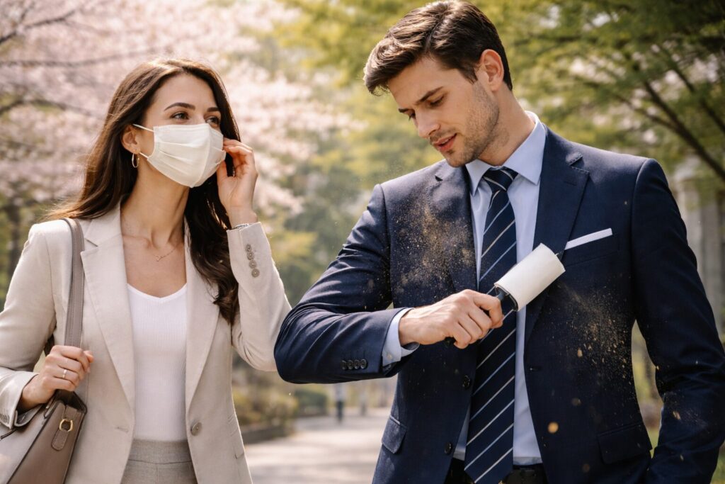 花粉対策で差が出る