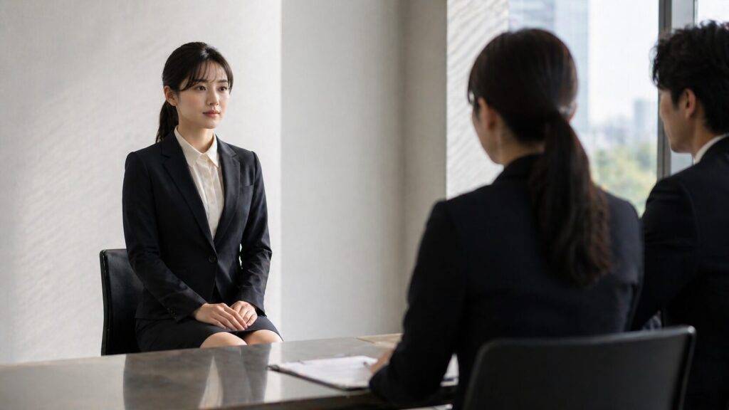 面接や入社式では避ける