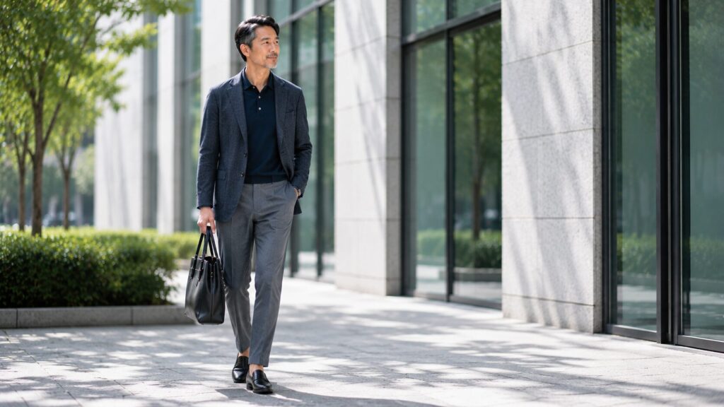 50代でも似合う着こなし