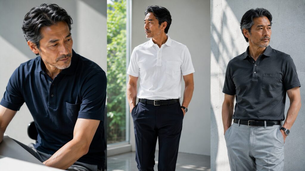 50代メンズのビズポロ選び