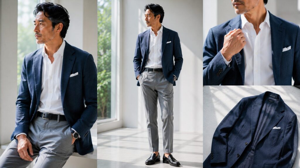 50代メンズの夏ジャケット術