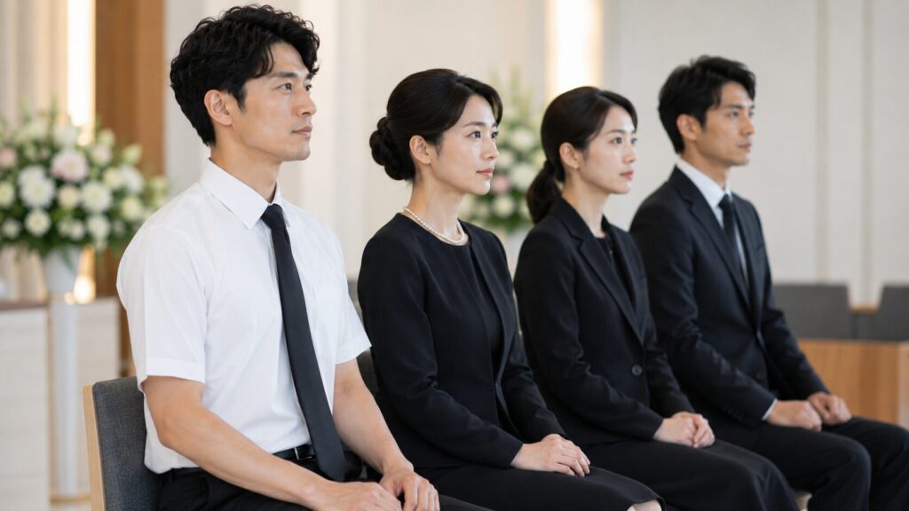 クールビズの葬儀