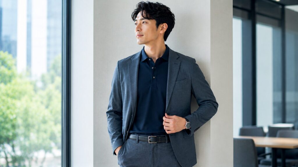 クールビズ営業のジャケット術