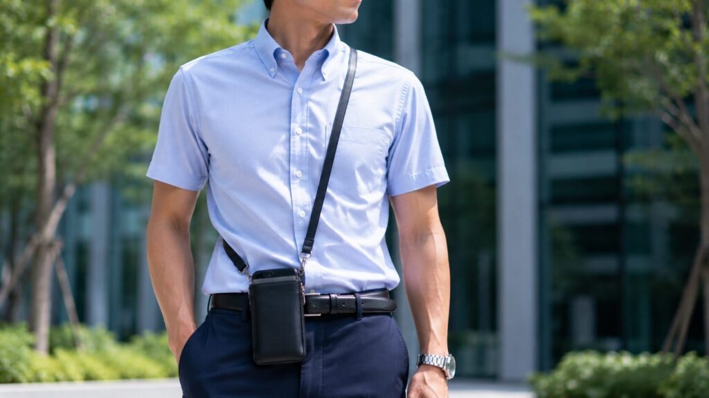 スマホポーチで落下を防ぐ方法
