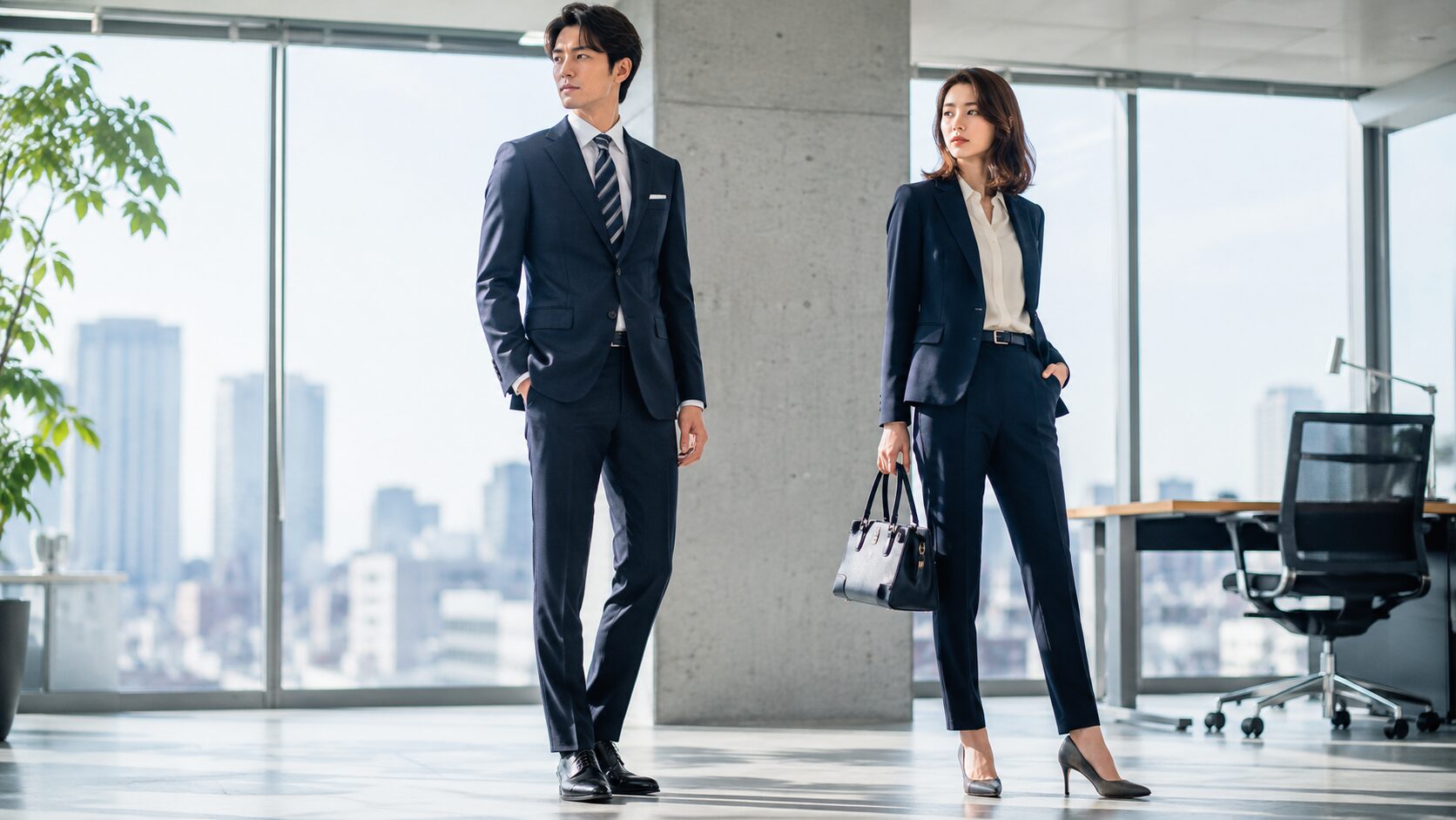 スーツはテーパードとストレートどっち？就活や仕事別に解説