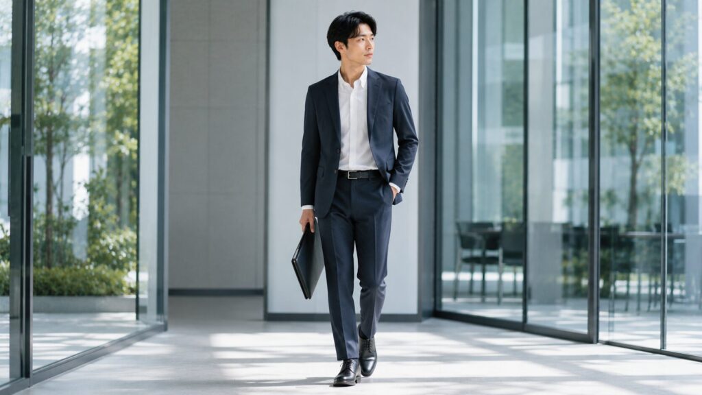 セットアップで整う商談服