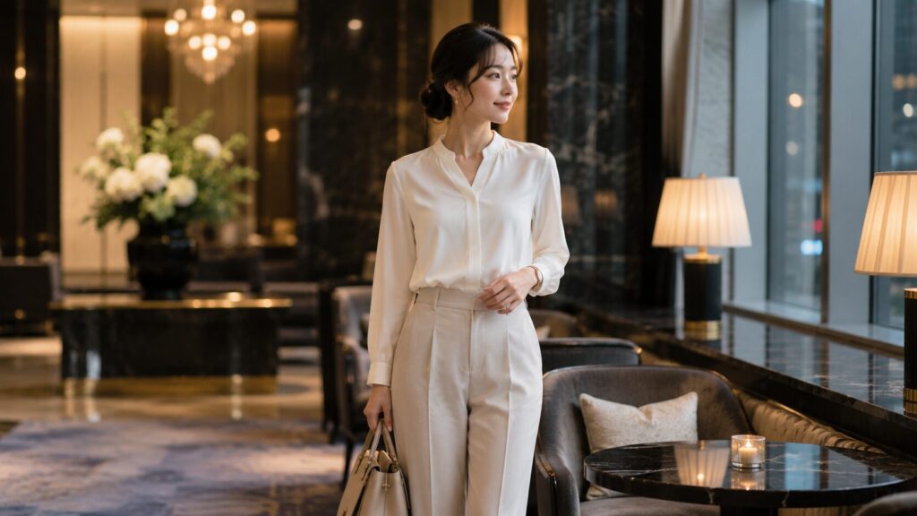 ホテル懇親会の服装例