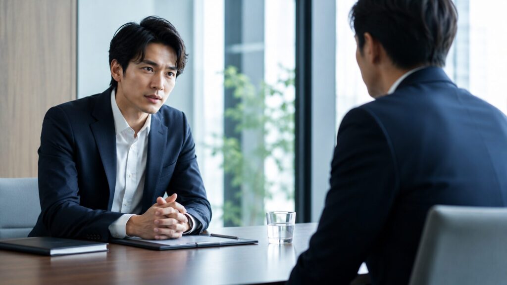 商談や謝罪時の服装