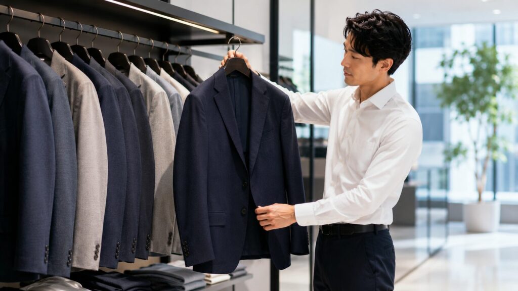 営業用ジャケットの選び方