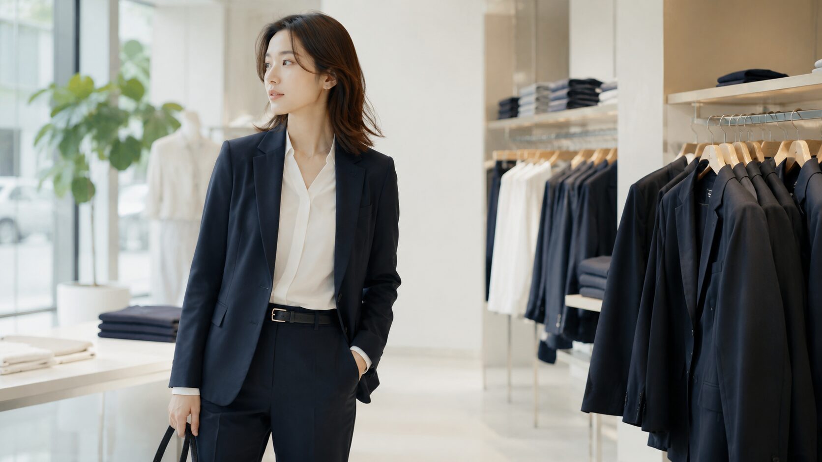 店頭で買えるユニクロのレディーススーツ完全ガイド