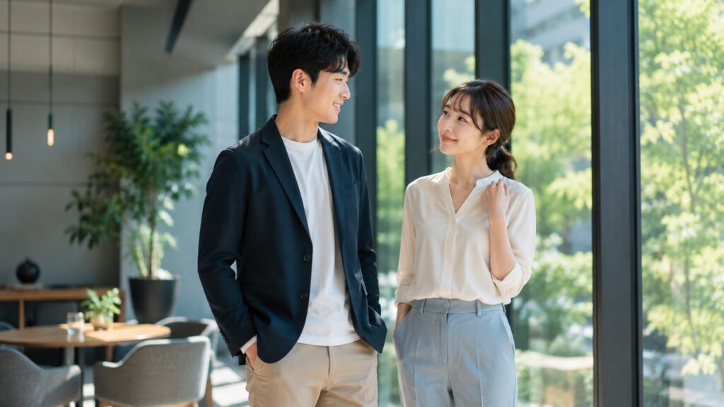 私服指定とオフィスカジュアル
