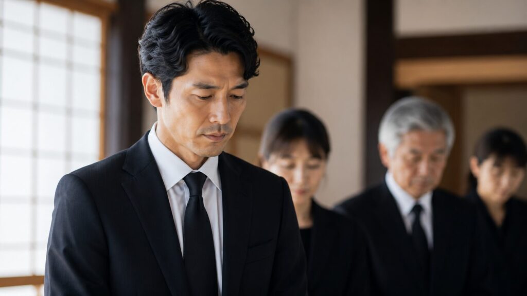 葬式や法事でのネクタイマナー